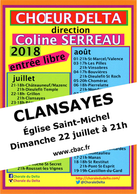 2018 Choeur Delta Clansayes COUL